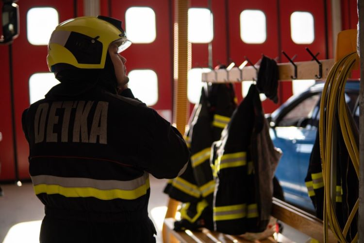 DETKA firefighter